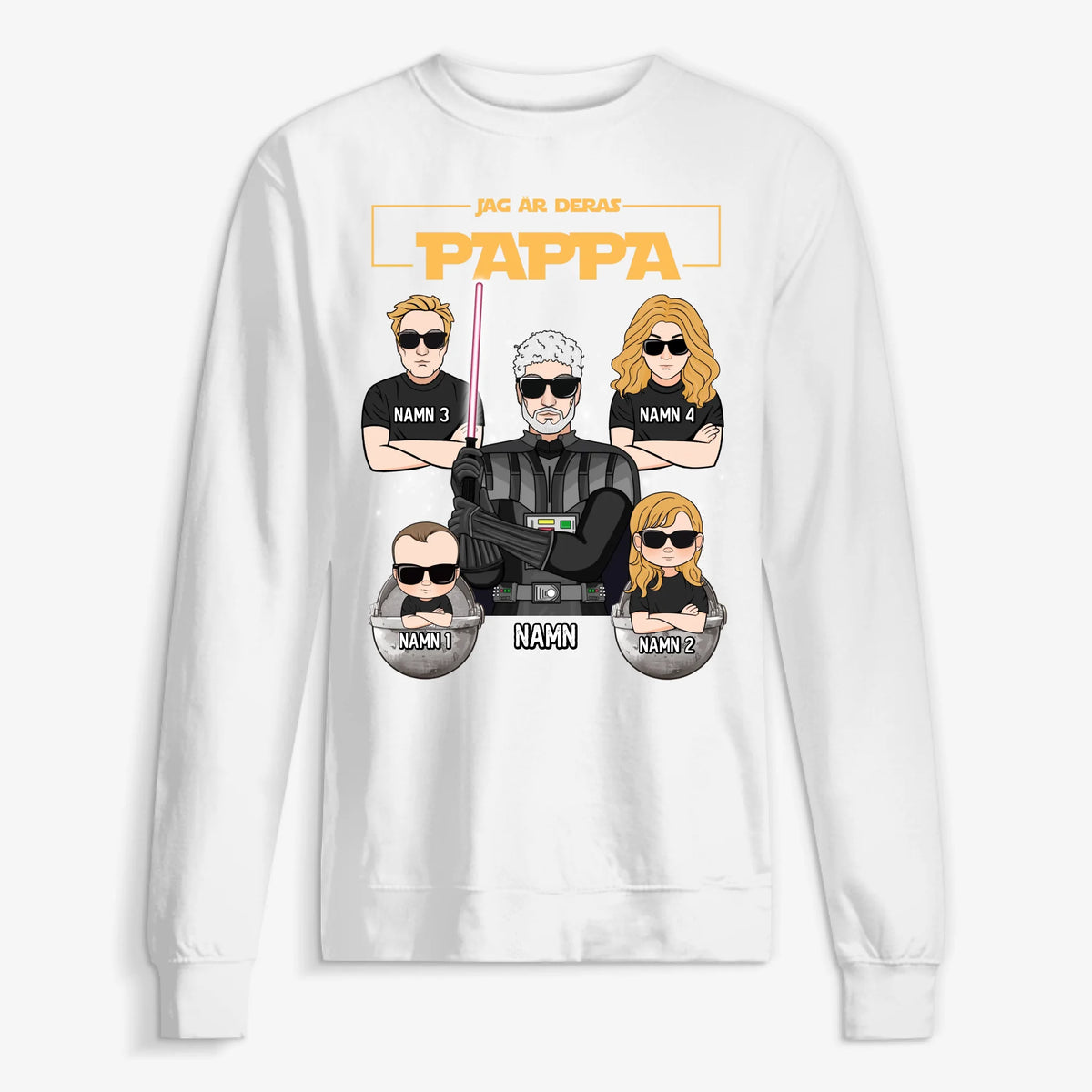 UNISEX SWEATSHIRT Front Light