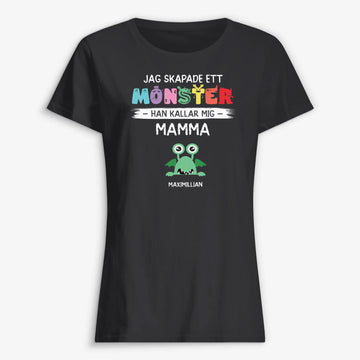 Personlig T-skjorte til mamma | Personlige gaver til mamma | Ring Mother Monster