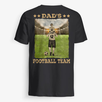 Personalized T-shirt for Dad | Personalized gift for Father | Dad's football team