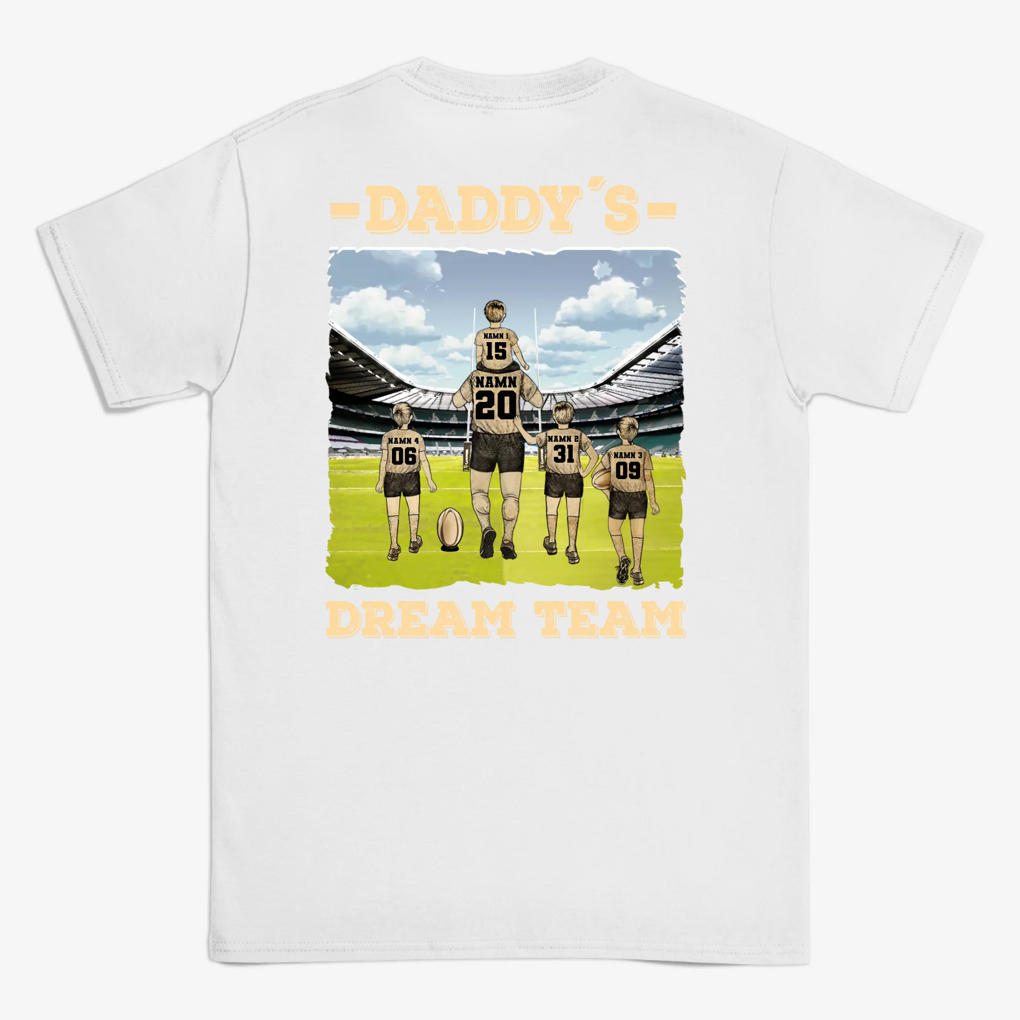 UNISEX T-SHIRT 3 Back