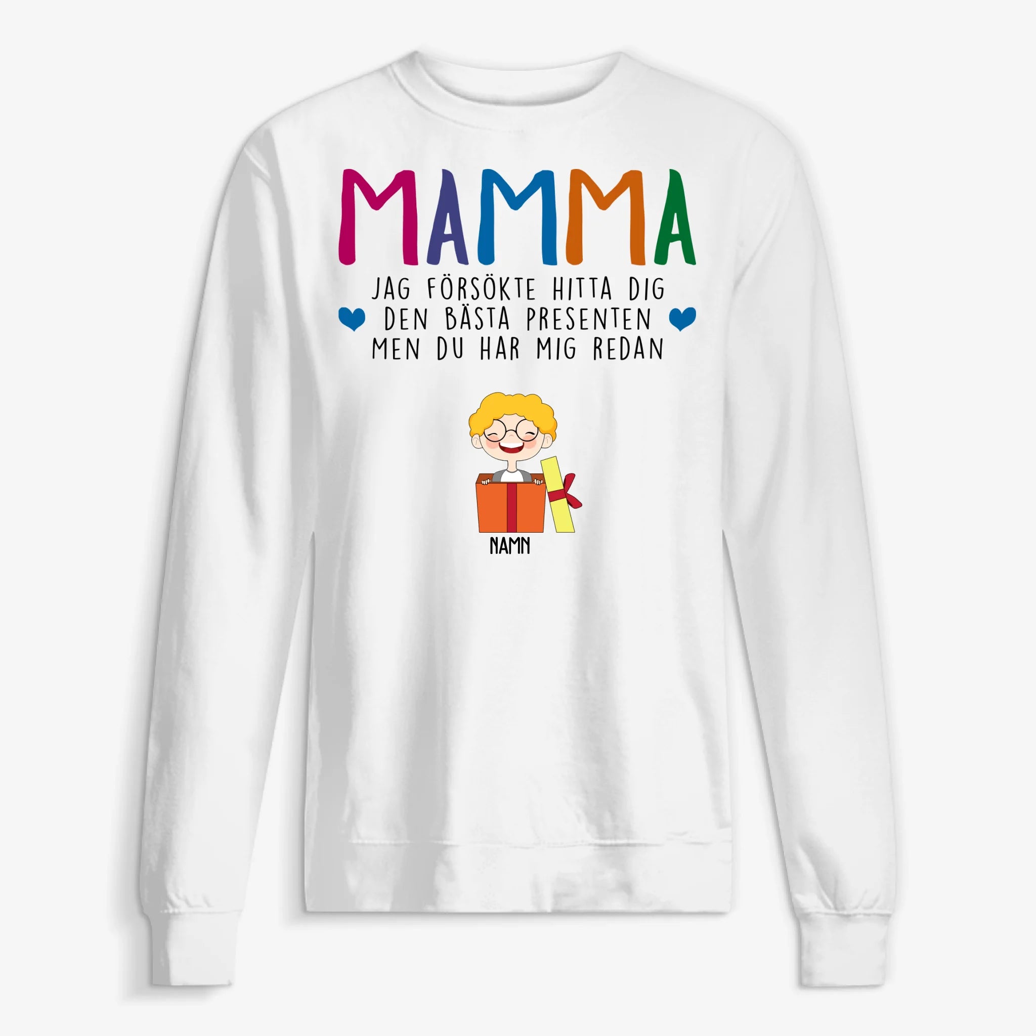 UNISEX SWEATSHIRT Front Light