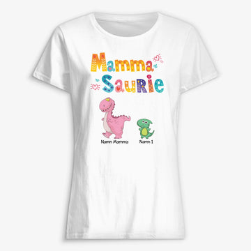 Personlig T-skjorte til mamma | Personlige gaver til mamma |
 Mammasaurian