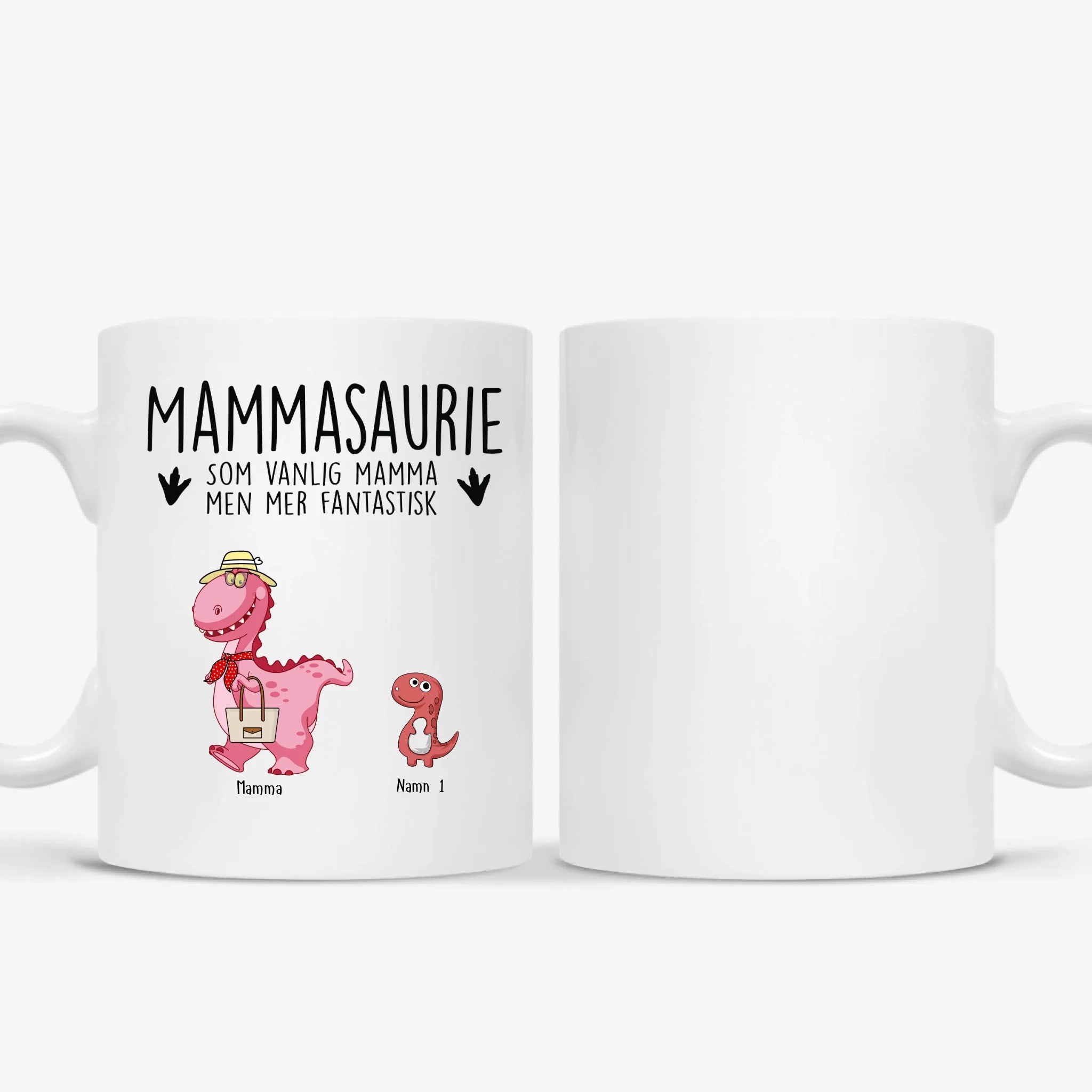 Mammasaurie Personlig mugg till Mamma