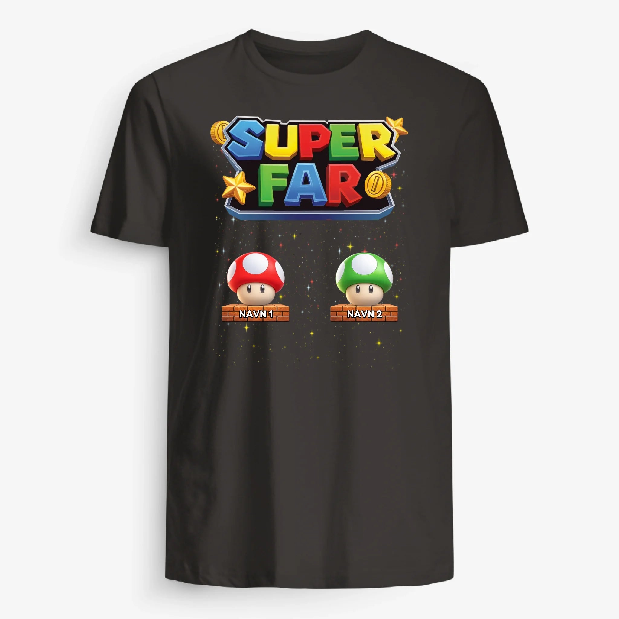 Super Far - Personlig T-shirt til far