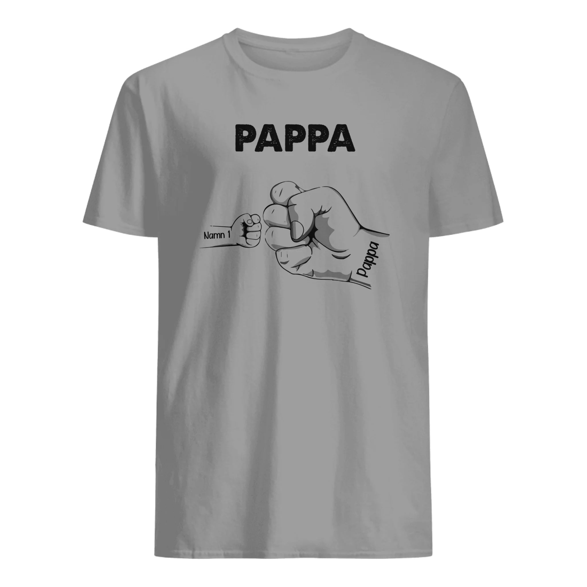 Personlig t-shirt till pappa | Personlig presenter till far | Pappa barnkläder