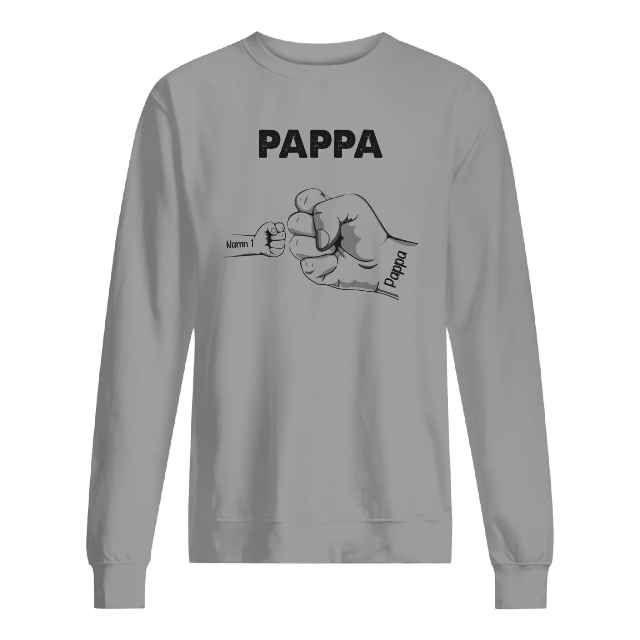 Personlig t-shirt till pappa | Personlig presenter till far | Pappa barnkläder