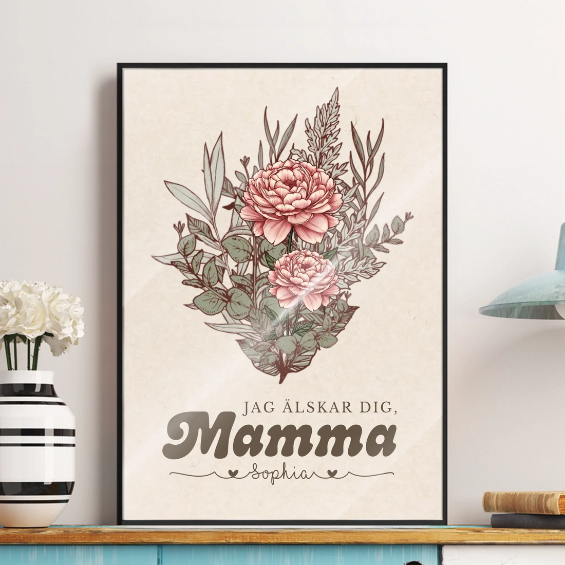 Framed Poster BASE 02 50x70
