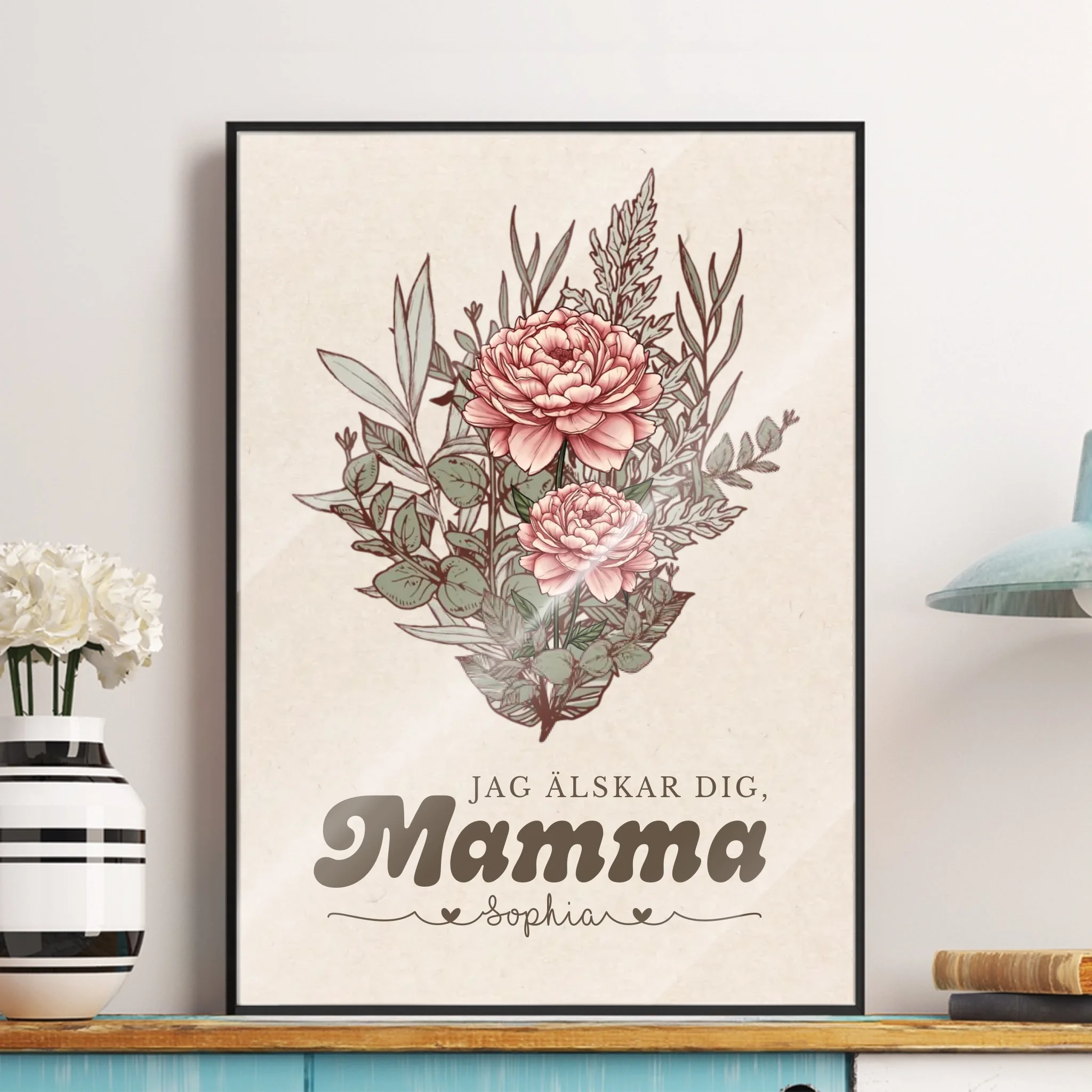 Framed Poster BASE 02 50x70