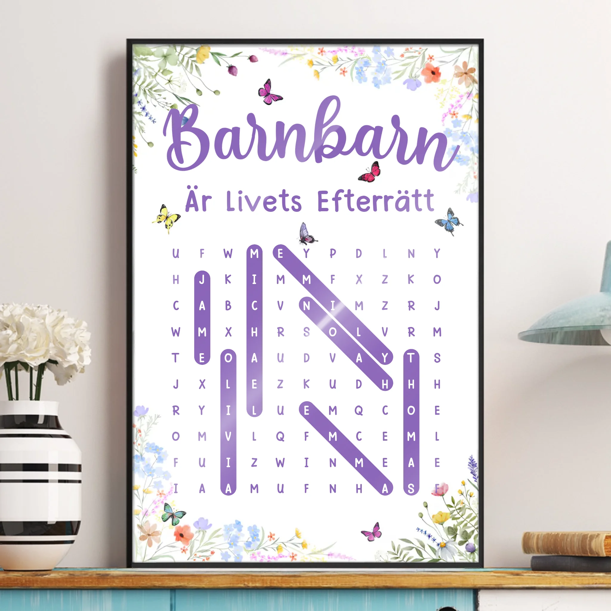 Framed Poster BASE 02 30x45