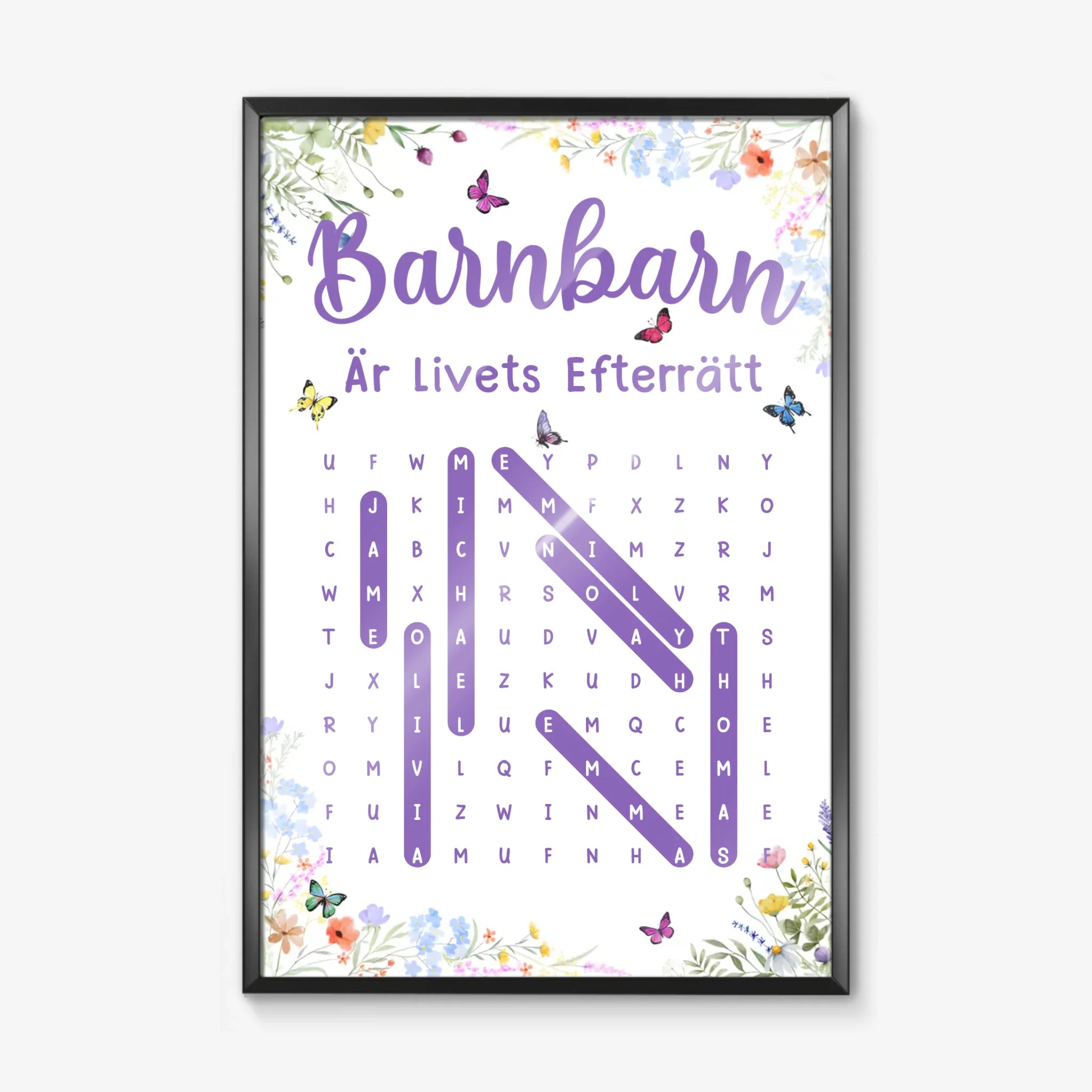 Framed Poster BASE 2x3 BG