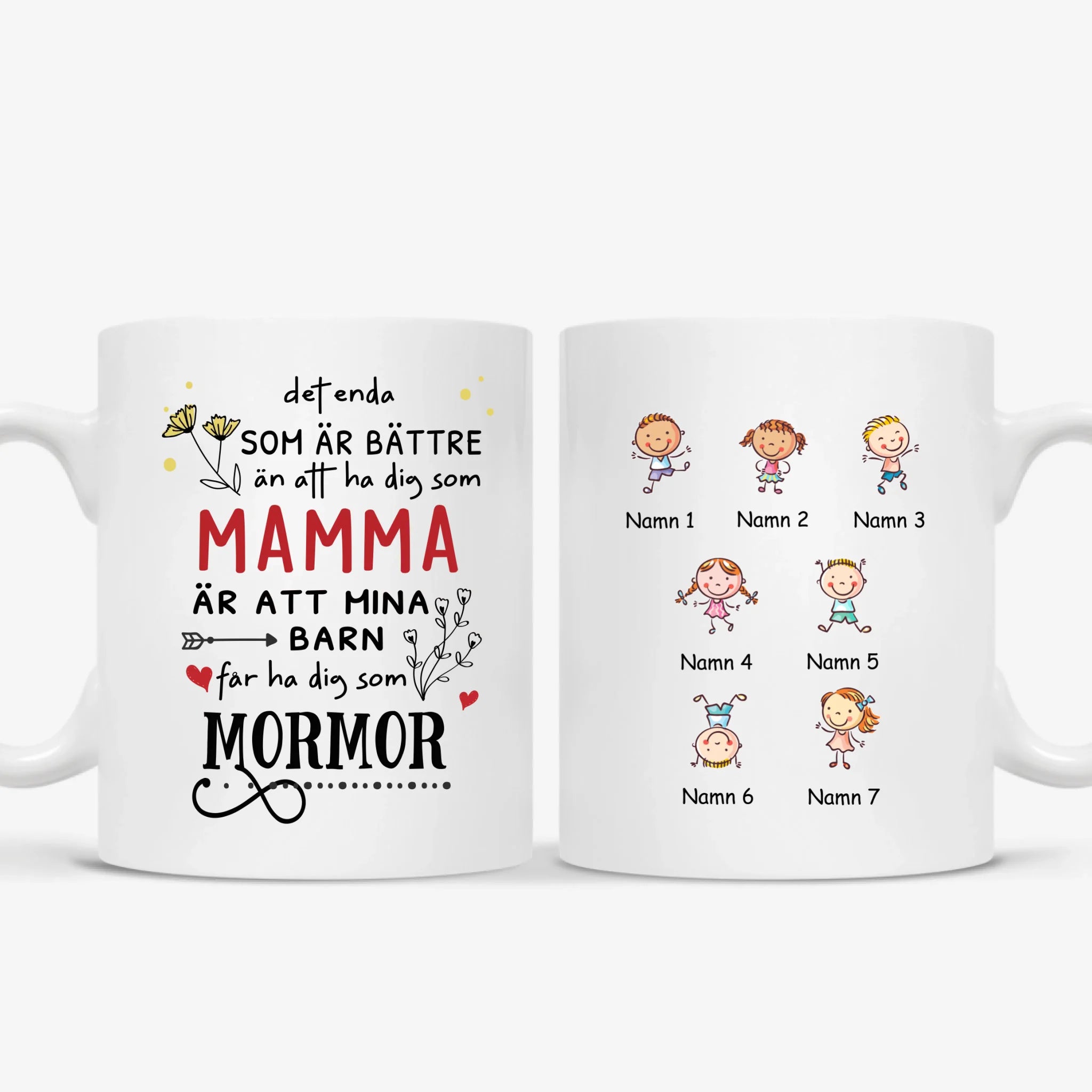 Personligt krus til bedstemor | Personlige gaver til mor | Det eneste, der er bedre end at have dig som mor, er, at mine børn får dig som bedstemor