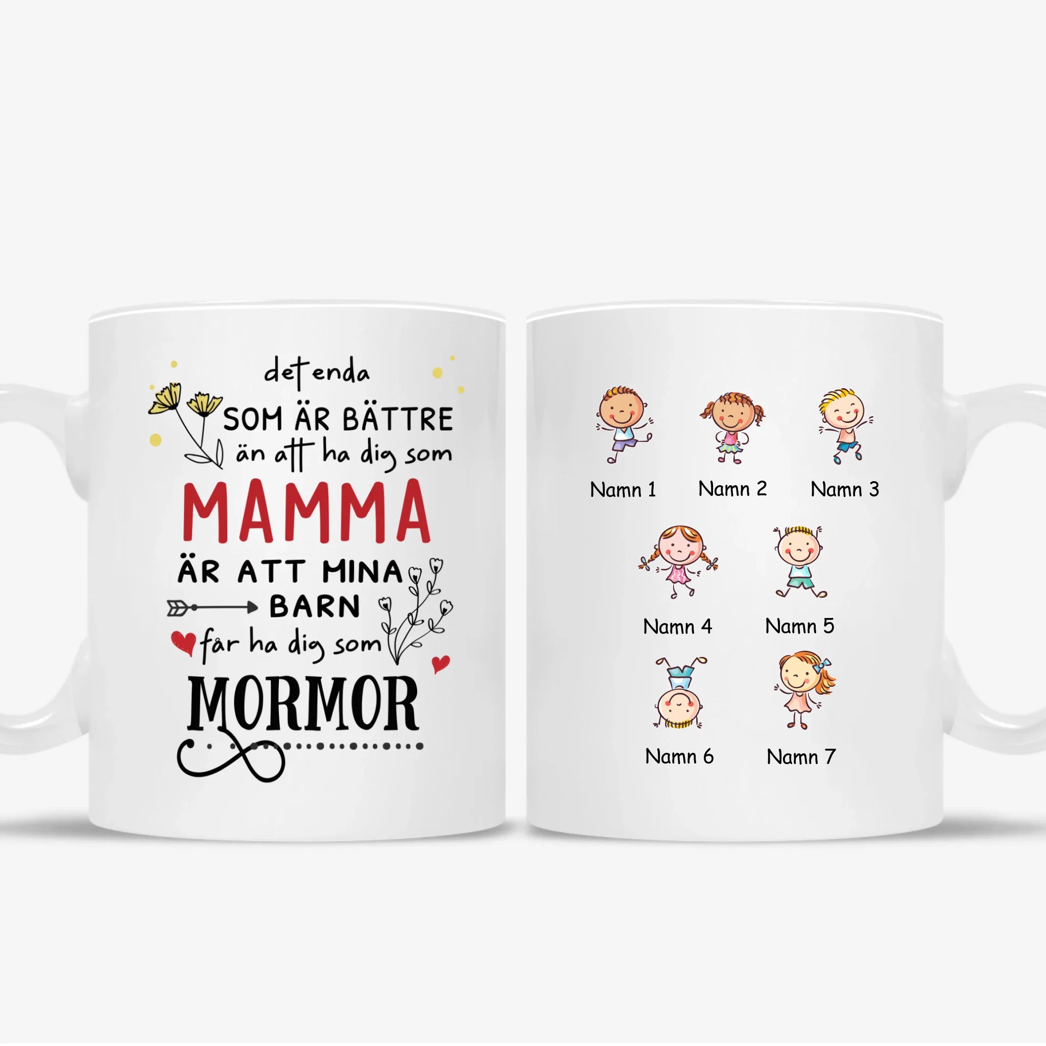 Personligt krus til bedstemor | Personlige gaver til mor | Det eneste, der er bedre end at have dig som mor, er, at mine børn får dig som bedstemor