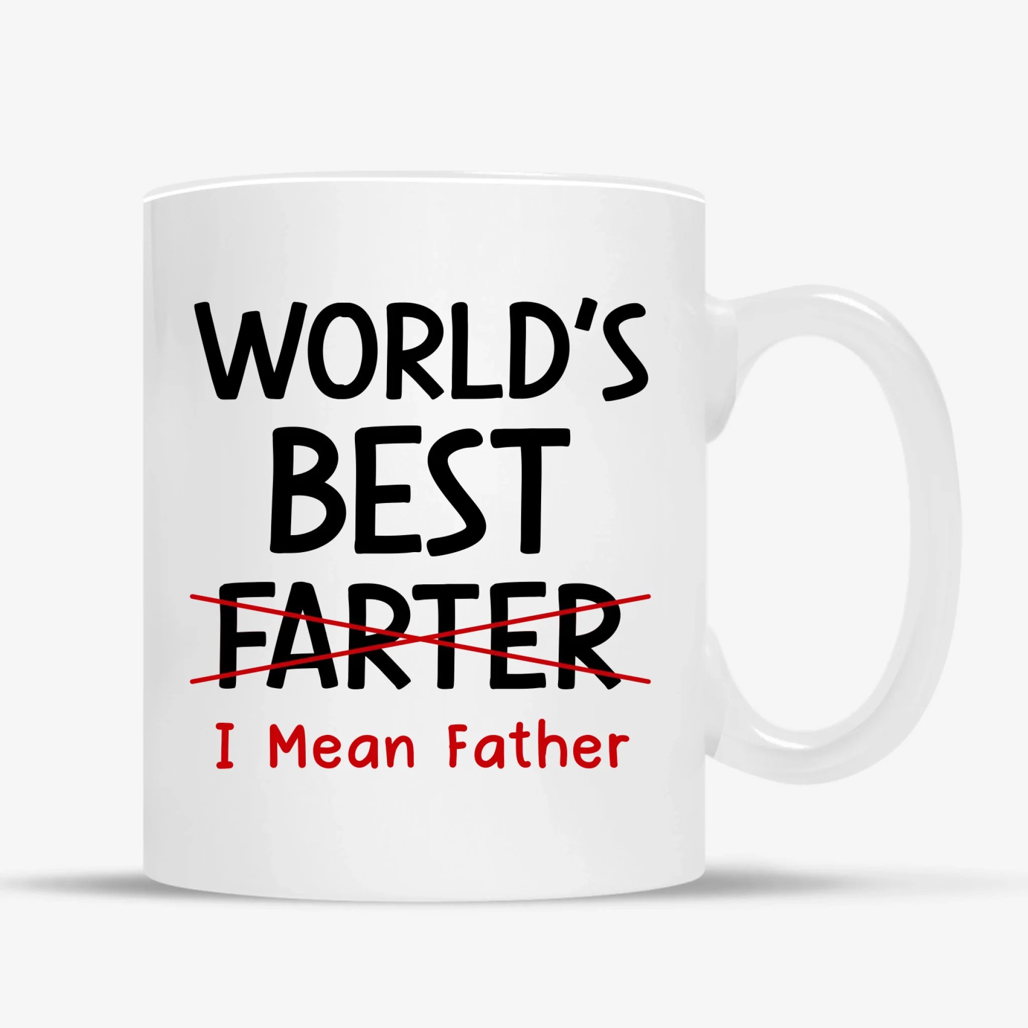 Personlig mugg till Pappa - World's best Farter