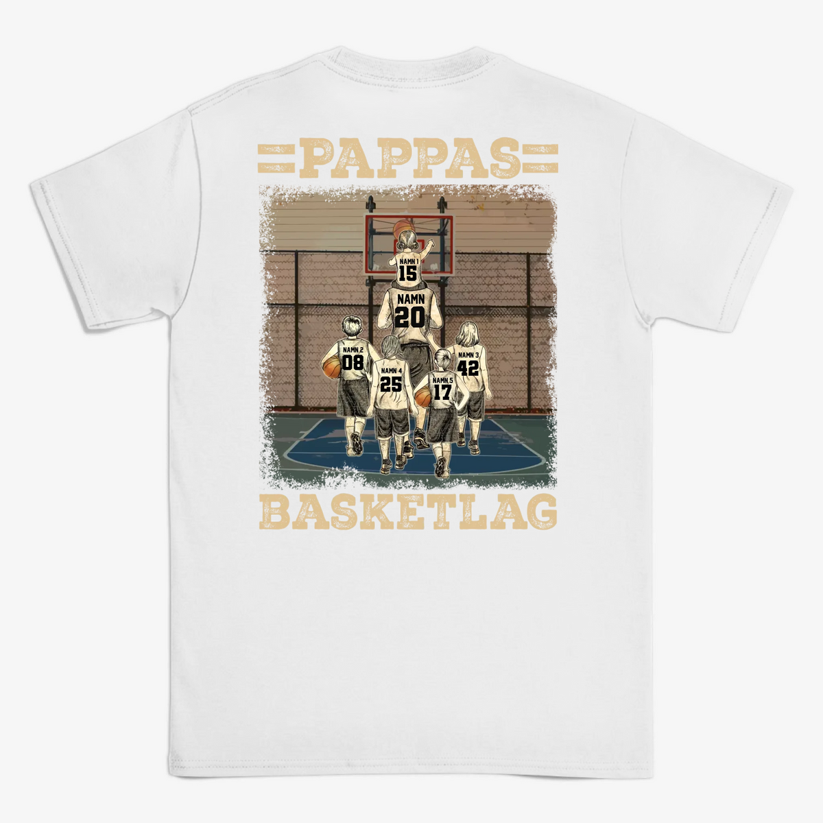 UNISEX T-SHIRT 3 Back