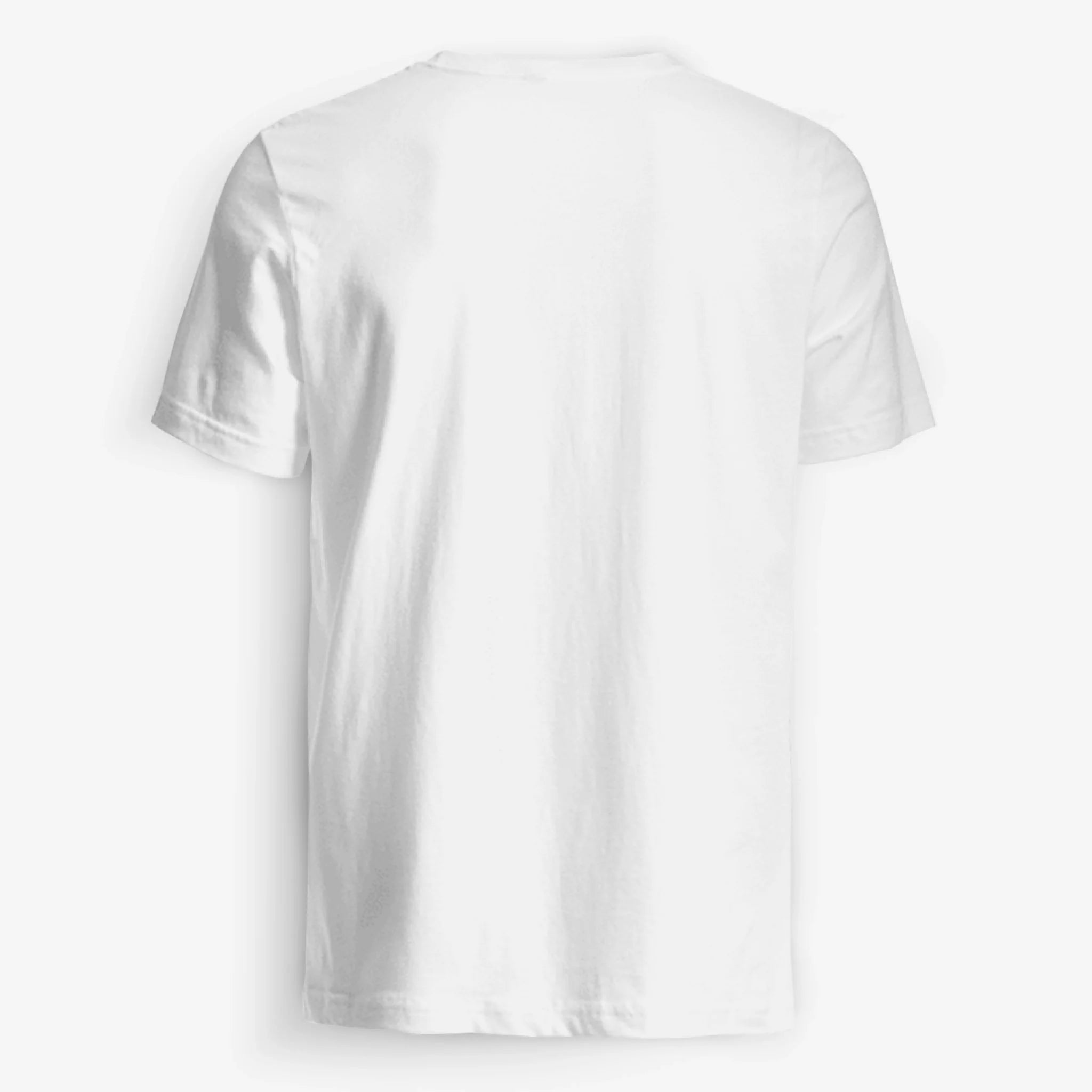 Personlig ljus t-shirt med ett porträtt av din hund från ett foto – skissstil