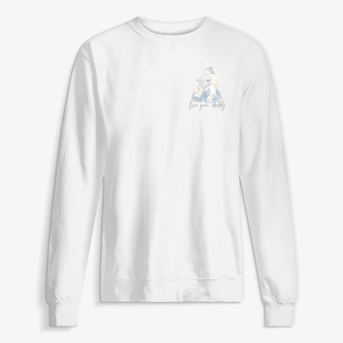 UNISEX SWEATSHIRT Front Light