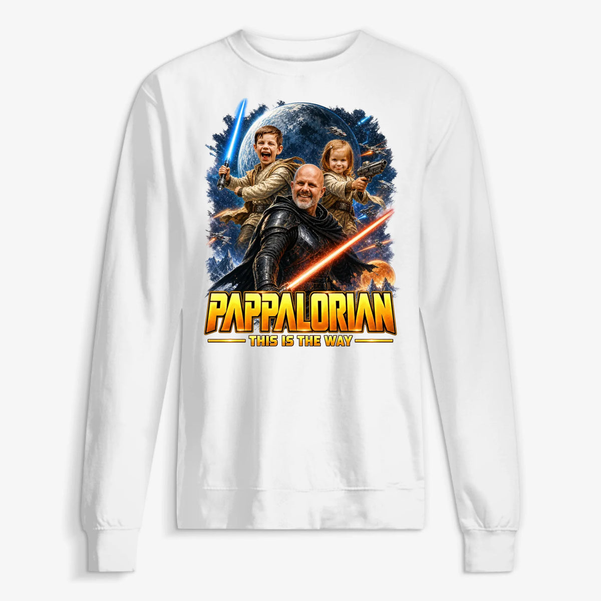 UNISEX SWEATSHIRT Front Light