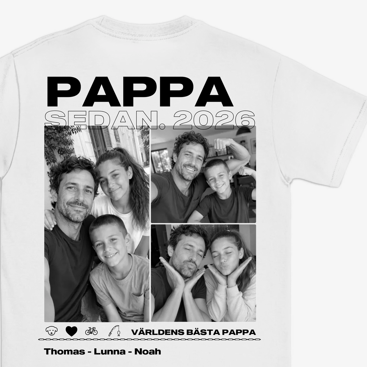 UNISEX T-SHIRT 3 Back