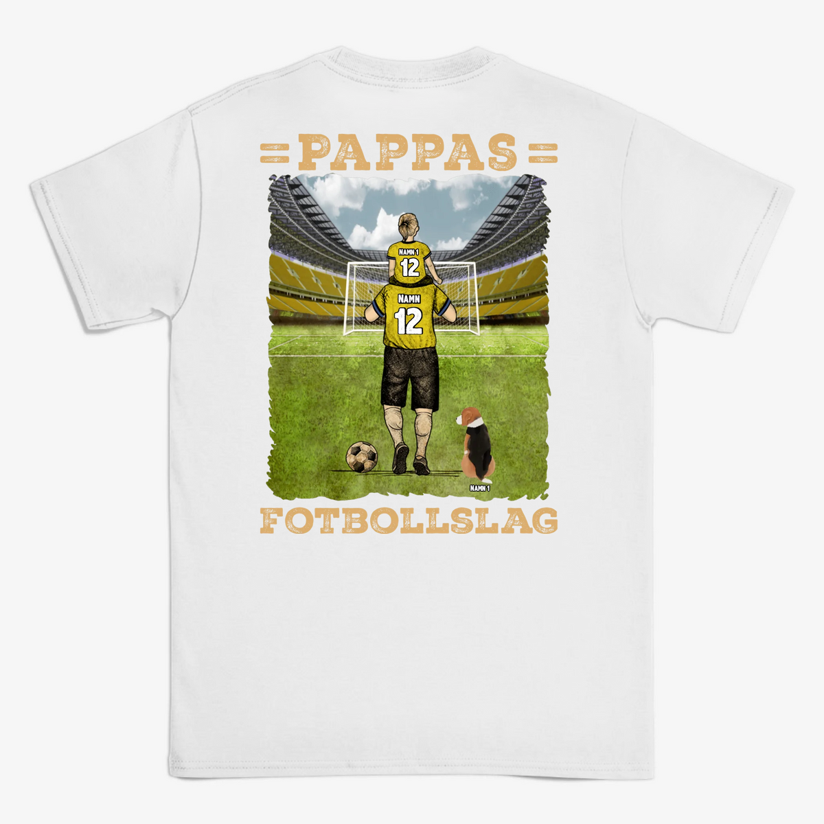 UNISEX T-SHIRT 3 Back
