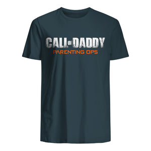 T-skjorte til pappa - Call of Daddy Parenting ops