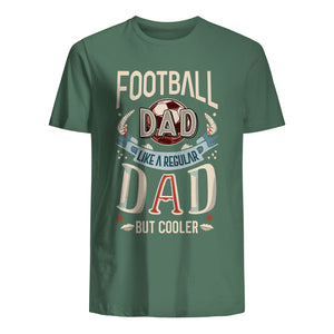 T-skjorte til pappa - Fotballpappa Som en vanlig pappa men kulere