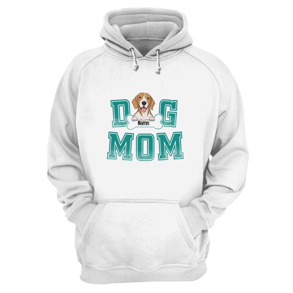 Personlig luvtröja till mamma | Personlig presenter till mamma | Hundmamma